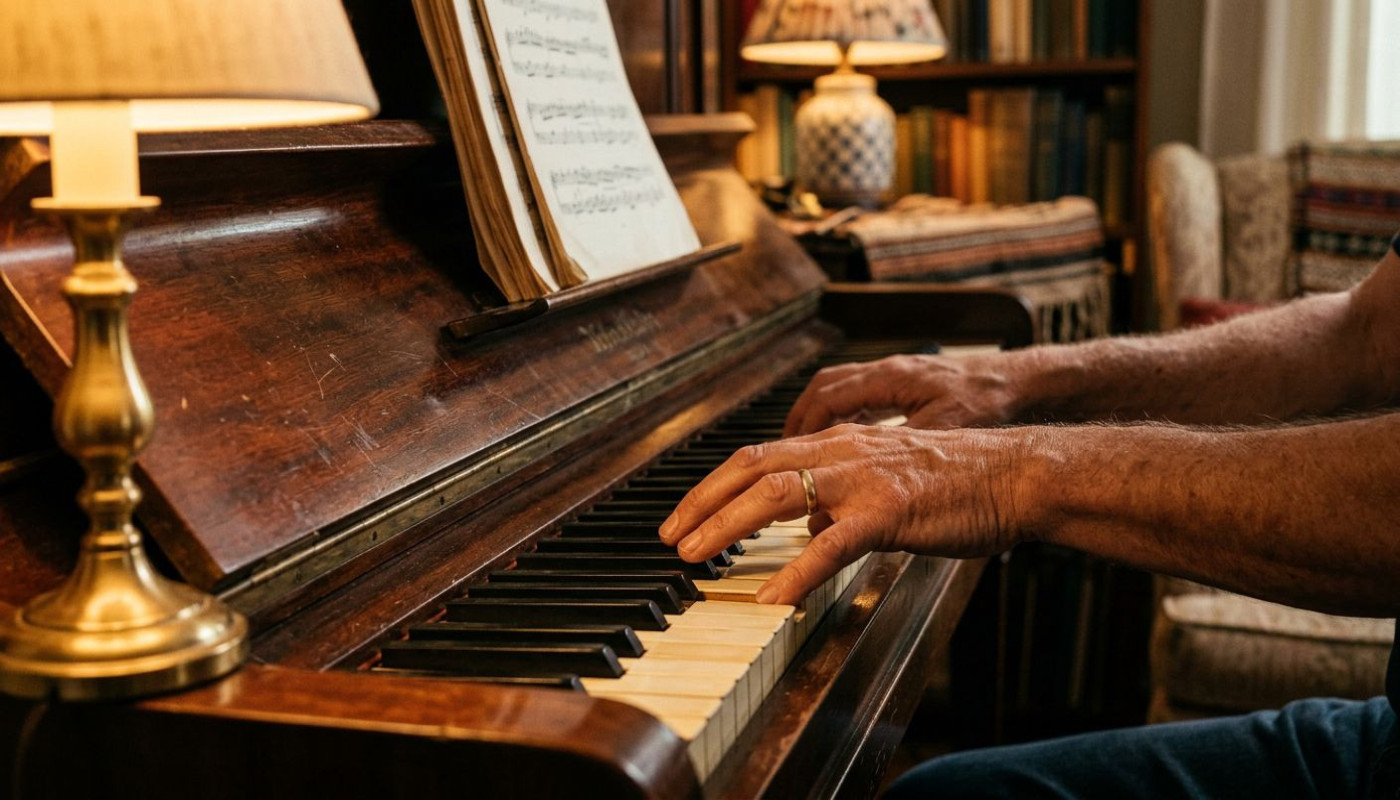 Derrière chaque bon musicien, il y a souvent quelques heures de piano